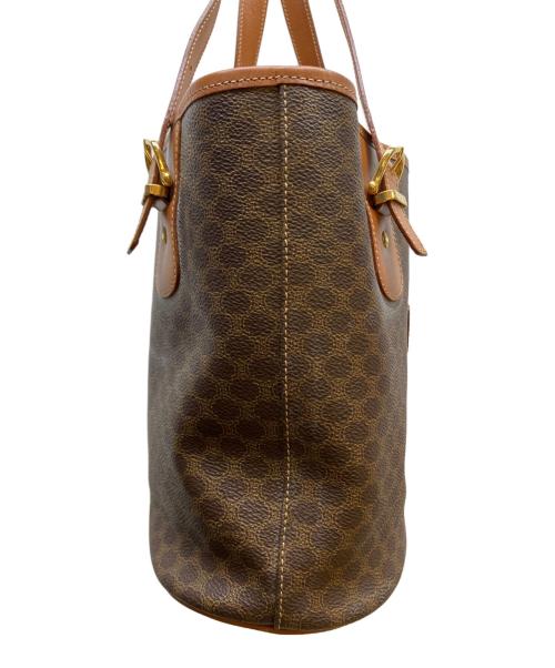 CELINE（セリーヌ）CELINE (セリーヌ) マカダム トートバッグ ブラウンの古着・服飾アイテム