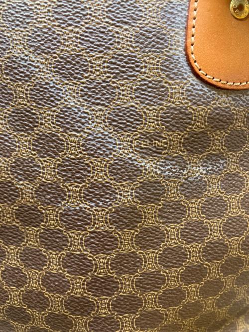 CELINE（セリーヌ）CELINE (セリーヌ) マカダム トートバッグ ブラウンの古着・服飾アイテム