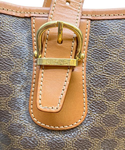 CELINE（セリーヌ）CELINE (セリーヌ) マカダム トートバッグ ブラウンの古着・服飾アイテム