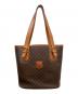 CELINE（セリーヌ）の古着「マカダム トートバッグ」｜ブラウン