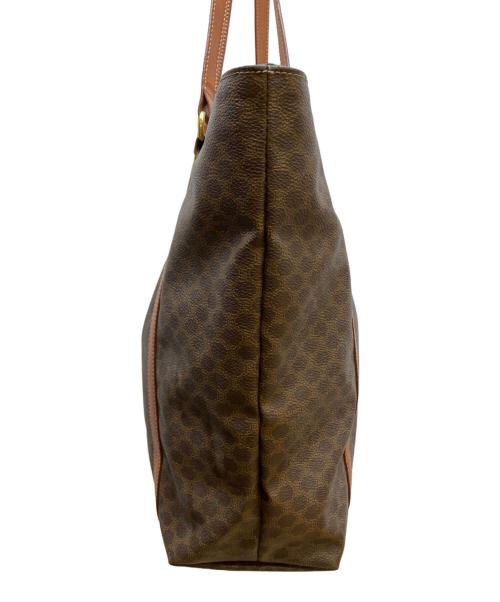 CELINE（セリーヌ）CELINE (セリーヌ) マカダム トートバッグ ブラウンの古着・服飾アイテム