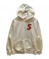SUPREME（シュプリーム）の古着「S logo hooded sweatshirt」｜ホワイト