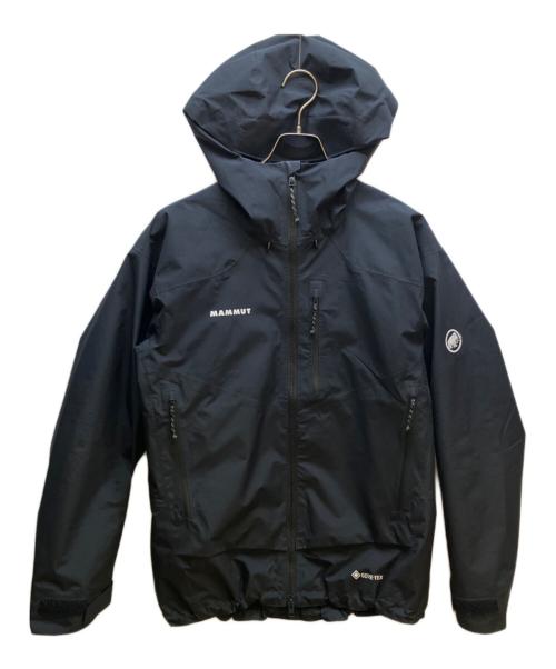 MAMMUT（マムート）MAMMUT (マムート) アヤコ プロ 2.0 ハードシェル フーデッド ジャケット アジアンフィット ブラック サイズ:Lの古着・服飾アイテム