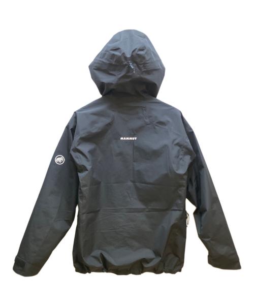 MAMMUT（マムート）MAMMUT (マムート) アヤコ プロ 2.0 ハードシェル フーデッド ジャケット アジアンフィット ブラック サイズ:Lの古着・服飾アイテム