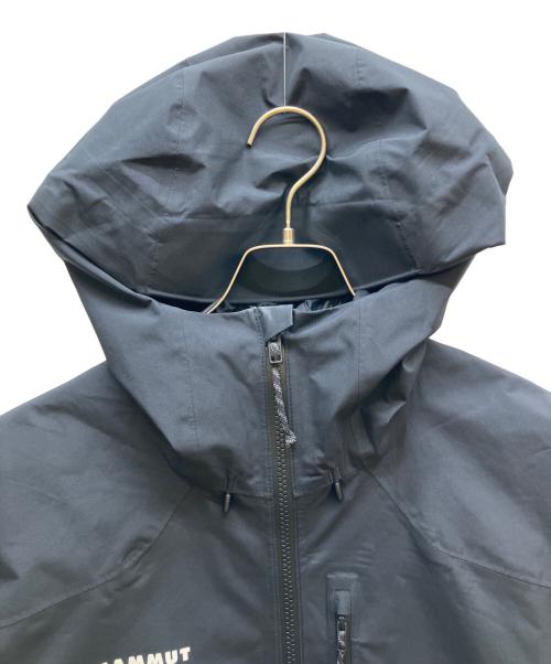 MAMMUT（マムート）MAMMUT (マムート) アヤコ プロ 2.0 ハードシェル フーデッド ジャケット アジアンフィット ブラック サイズ:Lの古着・服飾アイテム