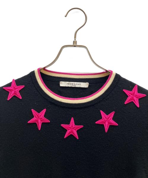 GIVENCHY（ジバンシィ）GIVENCHY (ジバンシィ) 薄手ニット ブラック サイズ:表記無の古着・服飾アイテム