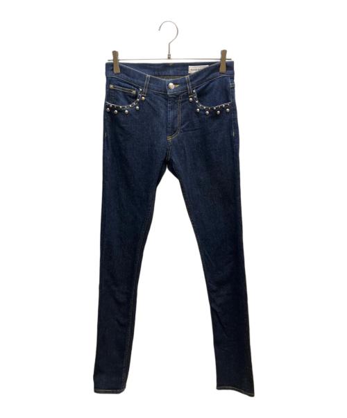 ALEXANDER McQUEEN（アレキサンダーマックイーン）ALEXANDER McQUEEN (アレキサンダーマックイーン) デニムパンツ インディゴ サイズ:44の古着・服飾アイテム
