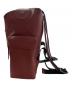 HUNTER (ハンター) ORIGINAL MEDIUM TOPCLIP BACKPACK RUBBERISED LEATHER レッド：13000円