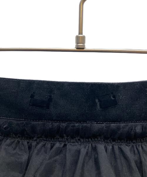 Snidel（スナイデル）Snidel (スナイデル) チュールボリュームスカート ブラック サイズ:1の古着・服飾アイテム