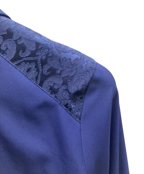 HARE（ハレ）HARE (ハレ) カットアウトジャガードキリカエワンピース ネイビー サイズ:FREEの古着・服飾アイテム