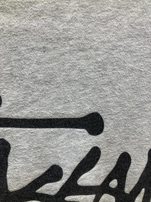 stussy（ステューシー）stussy (ステューシー) プルオーバーパーカー グレー サイズ:Mの古着・服飾アイテム