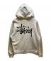 stussy (ステューシー) プルオーバーパーカー グレー サイズ:M：6000円