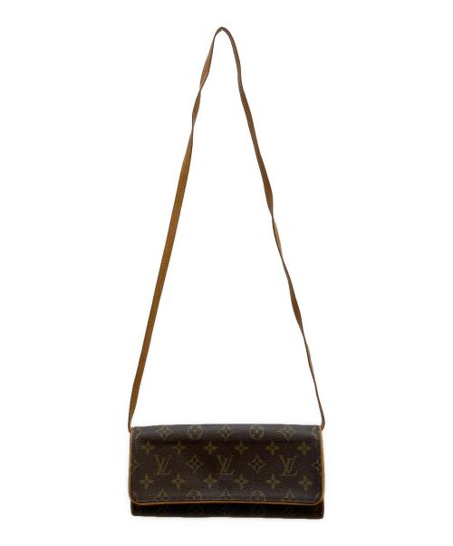 LOUIS VUITTON（ルイ ヴィトン）LOUIS VUITTON (ルイ ヴィトン) ポシェットツインGM ブラウンの古着・服飾アイテム
