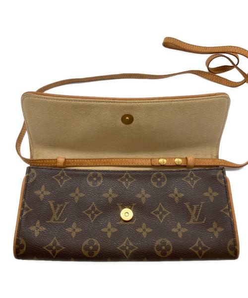 LOUIS VUITTON（ルイ ヴィトン）LOUIS VUITTON (ルイ ヴィトン) ポシェットツインGM ブラウンの古着・服飾アイテム