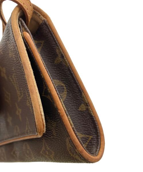 LOUIS VUITTON（ルイ ヴィトン）LOUIS VUITTON (ルイ ヴィトン) ポシェットツインGM ブラウンの古着・服飾アイテム