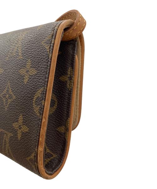 LOUIS VUITTON（ルイ ヴィトン）LOUIS VUITTON (ルイ ヴィトン) ポシェットツインGM ブラウンの古着・服飾アイテム