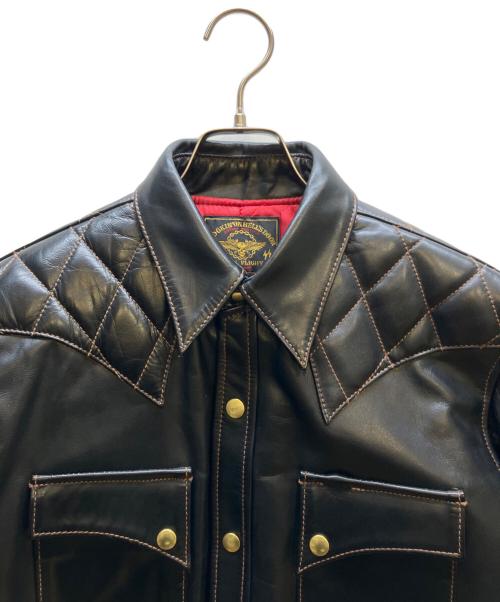 SKULL FLIGHT（スカルフライト）SKULL FLIGHT (スカルフライト) レザージャケット ブラック サイズ:40の古着・服飾アイテム