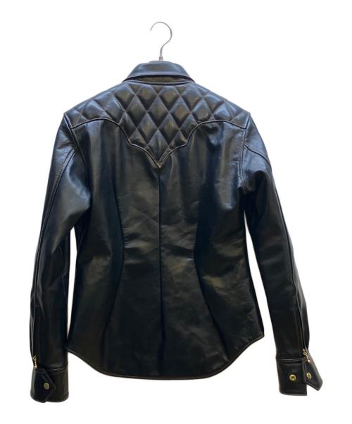 SKULL FLIGHT（スカルフライト）SKULL FLIGHT (スカルフライト) レザージャケット ブラック サイズ:40の古着・服飾アイテム