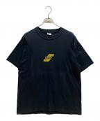 stussyステューシー）の古着「半袖カットソー」｜ブラック