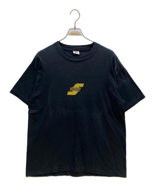 stussy（ステューシー）stussy (ステューシー) 半袖カットソー ブラック サイズ:Lの古着・服飾アイテム