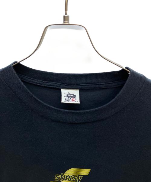 stussy（ステューシー）stussy (ステューシー) 半袖カットソー ブラック サイズ:Lの古着・服飾アイテム