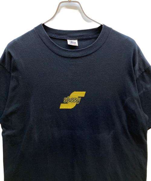 stussy（ステューシー）stussy (ステューシー) 半袖カットソー ブラック サイズ:Lの古着・服飾アイテム