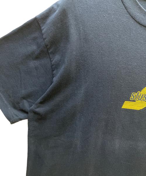 stussy（ステューシー）stussy (ステューシー) 半袖カットソー ブラック サイズ:Lの古着・服飾アイテム
