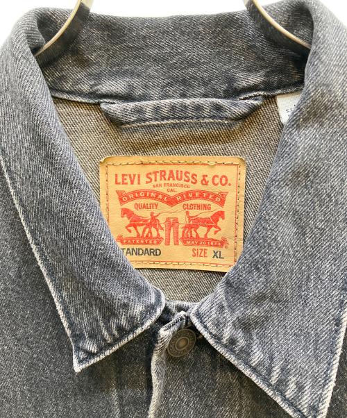 LEVI'S（リーバイス）LEVI'S (リーバイス) デニムトラッカージャケット グレー サイズ:XLの古着・服飾アイテム