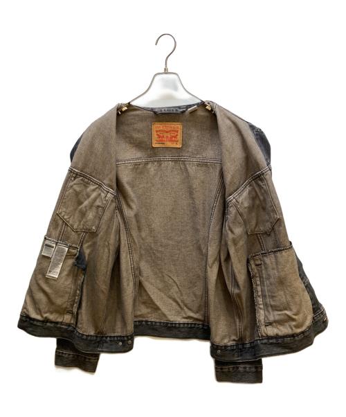 LEVI'S（リーバイス）LEVI'S (リーバイス) デニムトラッカージャケット グレー サイズ:XLの古着・服飾アイテム