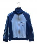 adidasアディダス）の古着「トラックジャケット」｜ブルー