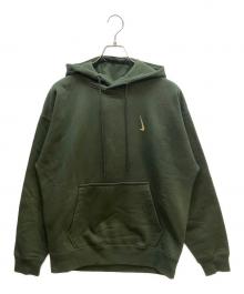 NIKE×BLLIE EILISH（ナイキ）の古着「フリースパーカー」｜グリーン