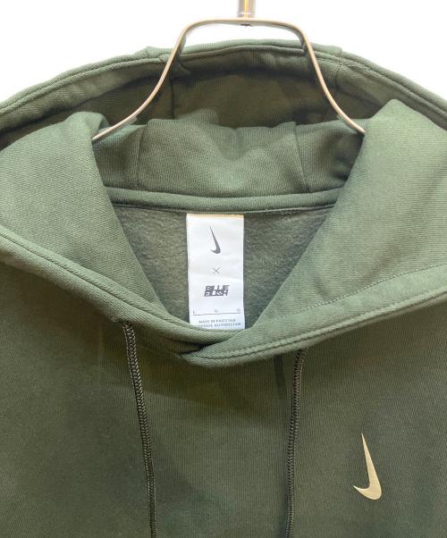 NIKE（ナイキ）NIKE (ナイキ) BLLIE EILISH フリースパーカー グリーン サイズ:Lの古着・服飾アイテム
