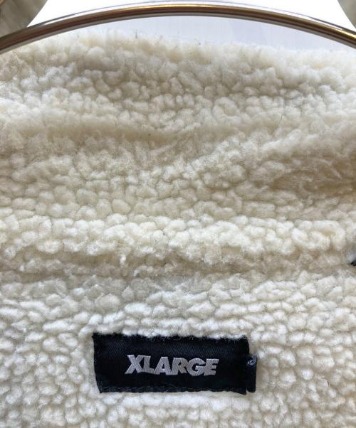 X-LARGE（エクストララージ）X-LARGE (エクストララージ) デニムボアジャケット ネイビー サイズ:XLの古着・服飾アイテム