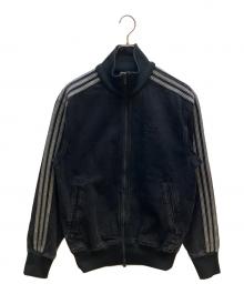 adidas（アディダス）の古着「デニム ファイヤーバード トラックトップ」｜ブラック