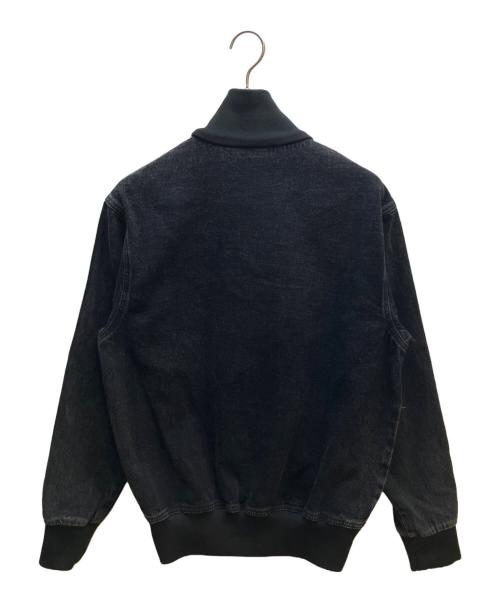 adidas（アディダス）adidas (アディダス) デニム ファイヤーバード トラックトップ ブラック サイズ:Sの古着・服飾アイテム
