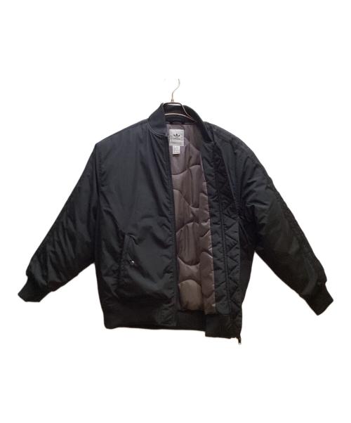 adidas（アディダス）adidas (アディダス) オーバーサイズ SST ボンバージャケット ブラック サイズ:Sの古着・服飾アイテム