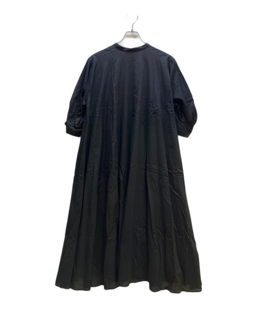 mizuiro-ind（ミズイロインド）mizuiro-ind (ミズイロインド) 半袖ワンピース ブラック サイズ:FREEの古着・服飾アイテム