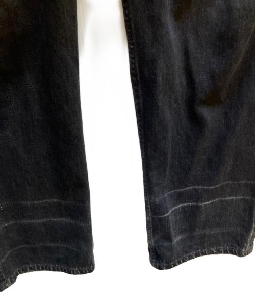 LEVI'S（リーバイス）LEVI'S (リーバイス) 後染めブラックデニム ブラック サイズ:W36L29の古着・服飾アイテム