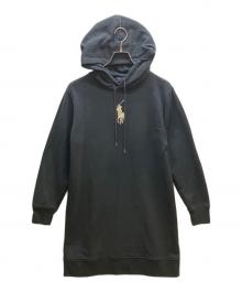 POLO RALPH LAUREN（ポロ・ラルフローレン）の古着「ワンピース」｜ブラック