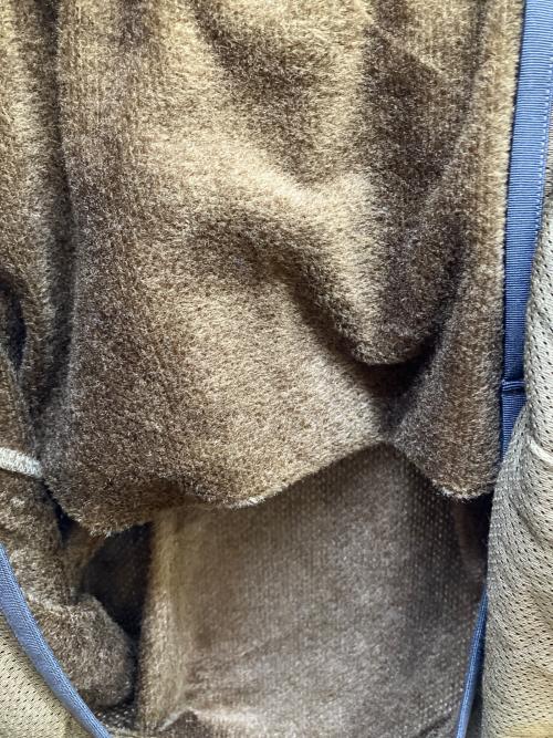 STATIC（スタティック）STATIC (スタティック) パーカー ブラウン サイズ:Sの古着・服飾アイテム