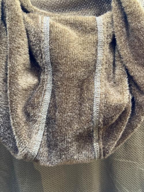 STATIC（スタティック）STATIC (スタティック) パーカー ブラウン サイズ:Sの古着・服飾アイテム