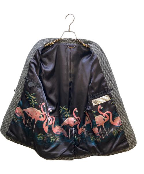 RUDE GALLERY（ルードギャラリー）RUDE GALLERY (ルードギャラリー) SMOKING JACKET グレー サイズ:3の古着・服飾アイテム
