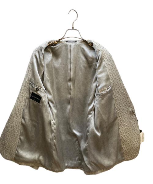 EMPORIO ARMANI（エンポリオ アルマーニ）EMPORIO ARMANI (エンポリオ アルマーニ) テーラードジャケット グレー サイズ:不明の古着・服飾アイテム