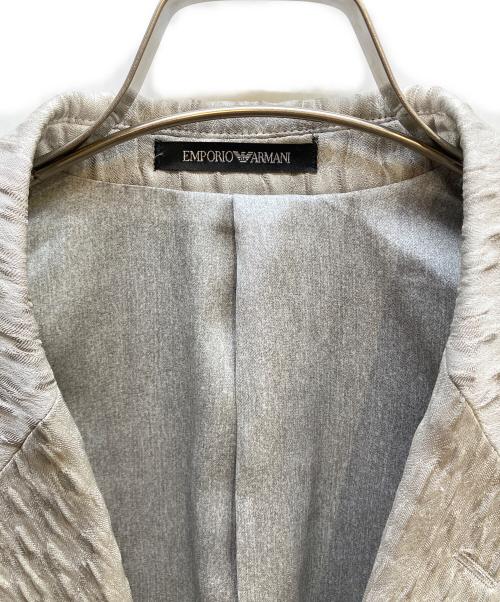 EMPORIO ARMANI（エンポリオ アルマーニ）EMPORIO ARMANI (エンポリオ アルマーニ) テーラードジャケット グレー サイズ:不明の古着・服飾アイテム