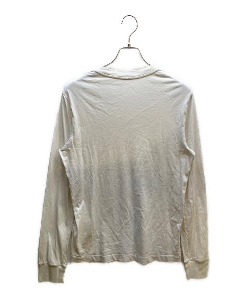 MONCLER（モンクレール）MONCLER (モンクレール) 長袖カットソー ホワイト サイズ:XSの古着・服飾アイテム