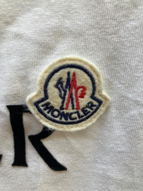 MONCLER（モンクレール）MONCLER (モンクレール) 長袖カットソー ホワイト サイズ:XSの古着・服飾アイテム