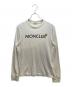MONCLER（モンクレール）の古着「長袖カットソー」｜ホワイト