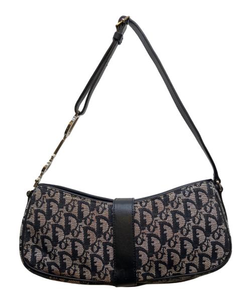 Christian Dior（クリスチャン ディオール）Christian Dior (クリスチャン ディオール) トロッター ワンショルダーバッグ ブラックの古着・服飾アイテム
