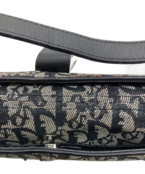 Christian Dior（クリスチャン ディオール）Christian Dior (クリスチャン ディオール) トロッター ワンショルダーバッグ ブラックの古着・服飾アイテム