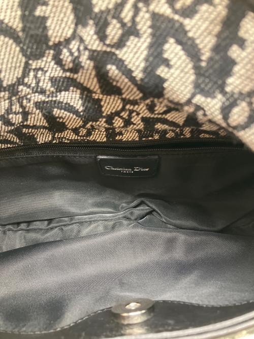 Christian Dior（クリスチャン ディオール）Christian Dior (クリスチャン ディオール) トロッター ワンショルダーバッグ ブラックの古着・服飾アイテム